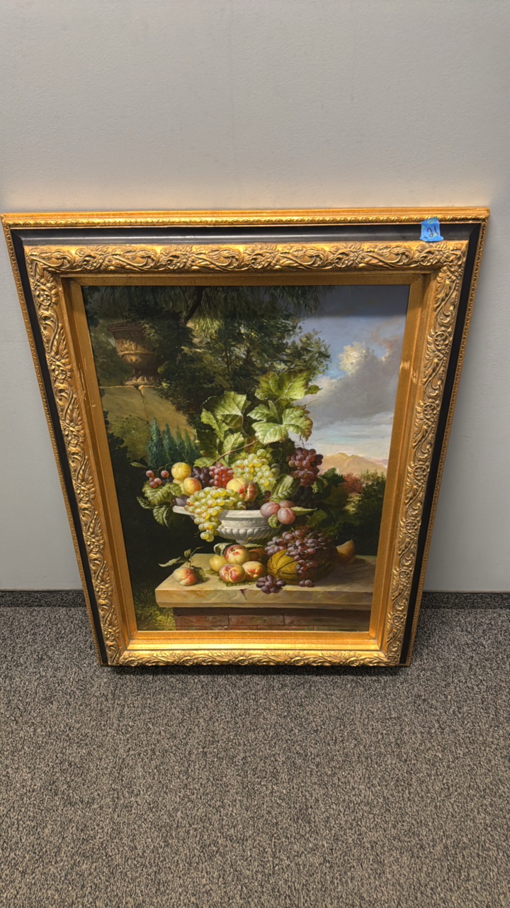 classical still-life oil painting